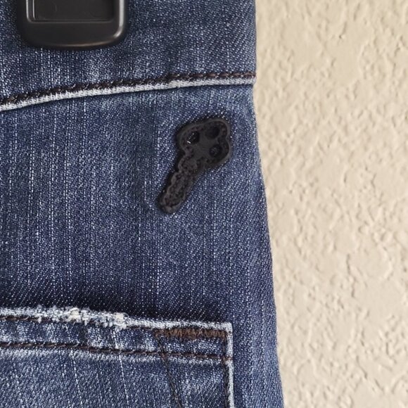 Diesel Fluzi Mid-Rise Faded Wide Flare Stretch‎ Jeans SZ 31 - Picture 7 of 12